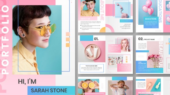 Jasa desain portofolio